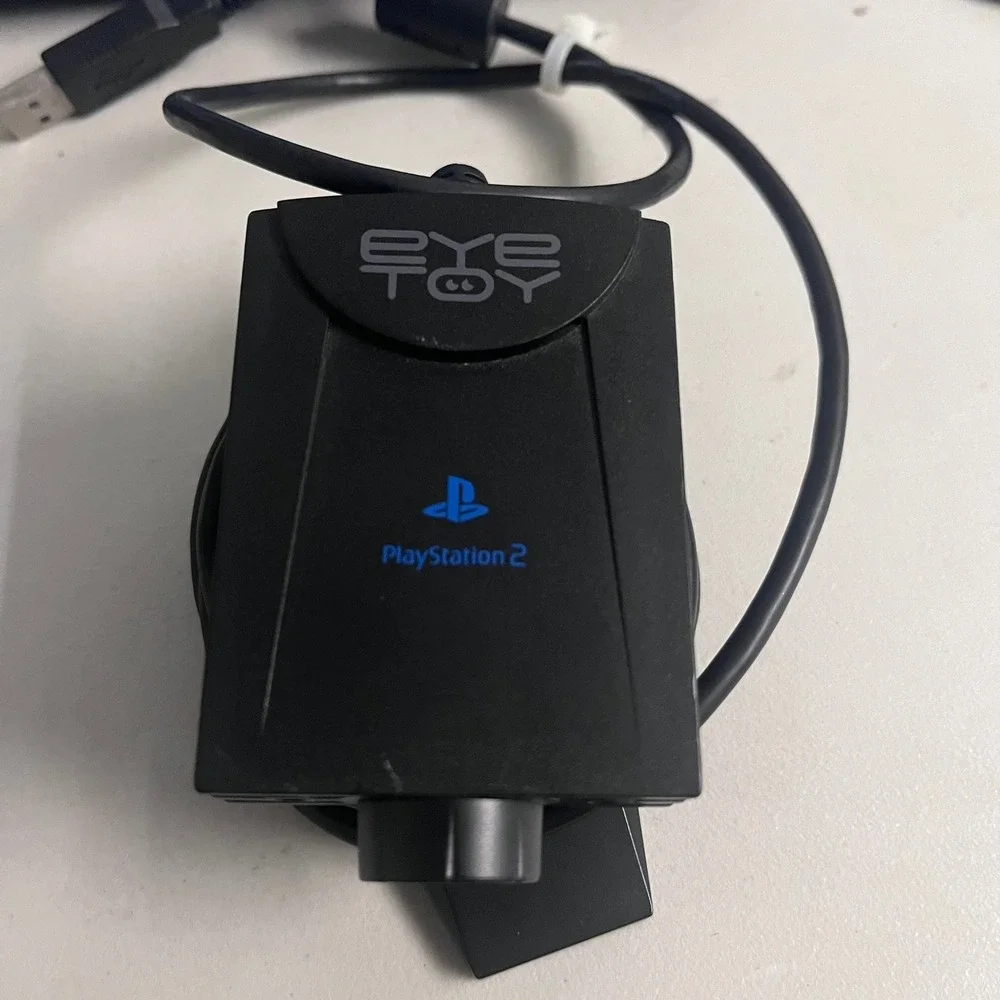 Sony EyeToy USB Camera for PlayStation 2 PS2 Black SLEH-00031 Motion Sensor Test